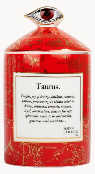 Ručne vyrobená vonná sviečka Taurus (Mandarin, Sandalwood & Patchouli)