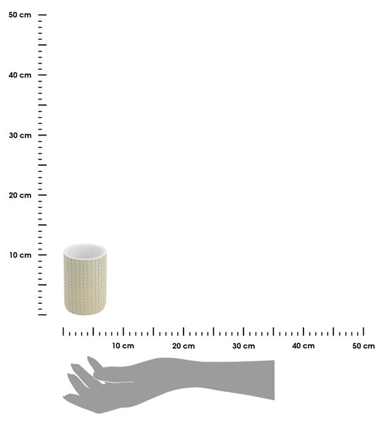 Kúpeľňový pohár Averaimo, kombinácia farieb, 250 ml