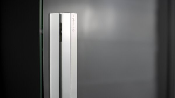 Deante Obdĺžnikový sprchovací kút Prizma 100x80 cm - KPN0P10S08, chróm - bez vaničky