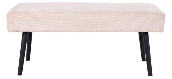 Dizajnová lavica Elaina pieskový menčester
