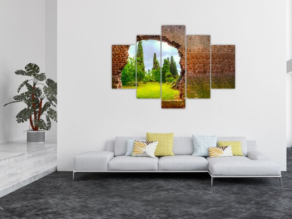 Obraz - Záhrada Eden (150x105 cm)