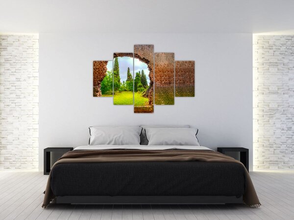 Obraz - Záhrada Eden (150x105 cm)