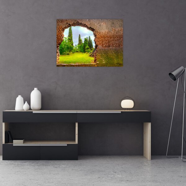 Obraz - Záhrada Eden (70x50 cm)