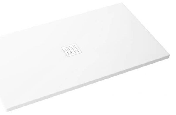 Polimat Obdĺžniková sprchová vanička z minerálneho kompozitu Perfetto 140x80 (140x90, 160x80) Lesk POLIMAT-Farba: Biela, lesk, POLIMAT-Rozmery: 140x80