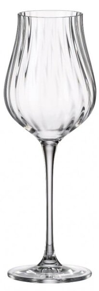 BOHEMIA LIMOSA OPTIC POHÁR NA VÍNO 250ML SADA 6KS