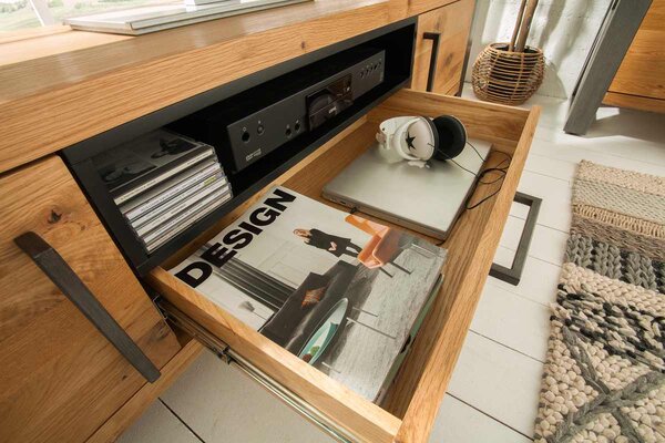 TV stolík Thunder 200cm divý dub