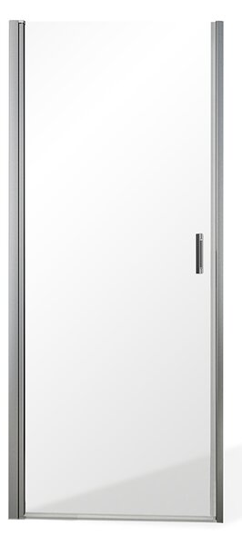 Roltechnik Outlet Jednokrídlové sprchové dvere BADEN I pre inštaláciu do niky - bez vaničky ROTH-Variant: šírka: 80 cm, orientácia: Univerzálna - (BADEN I/80 - 4000853), ROTH-Profily: profily: brillant, výplň: transparent
