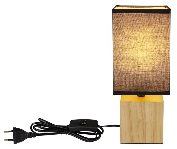 STOLNÁ LAMPA, E27, 12/12/30 cm Novel - Interiérové svietidlá