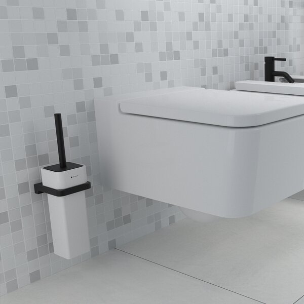 Nimco WC kefa MAYA čierna - MAC 29094K-90
