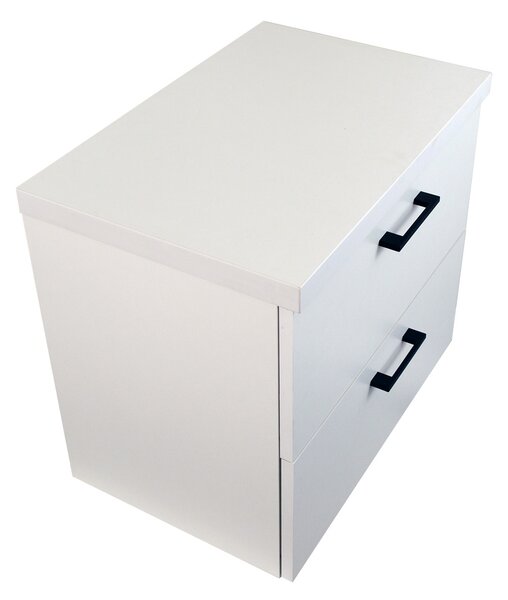 Comodo Kúpeľňová skrinka pod doskové umývadlo Agria W 60-HD - biela/biela