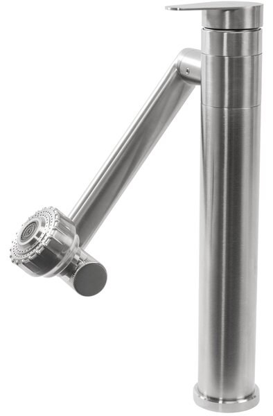 Koupelnová baterie REA PACO Nickel Brush INOX High