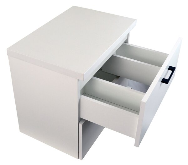 Comodo Kúpeľňová skrinka pod doskové umývadlo Agria W 60-HD - biela/biela