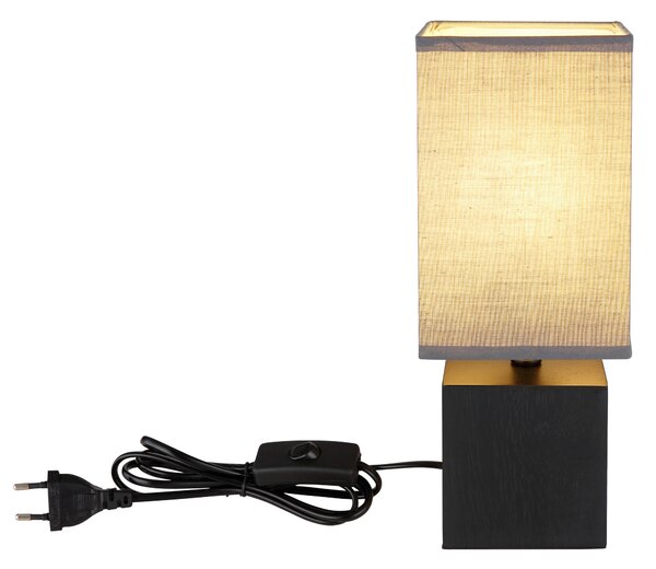 STOLNÁ LAMPA, E27, 12/12/30 cm Novel - Interiérové svietidlá