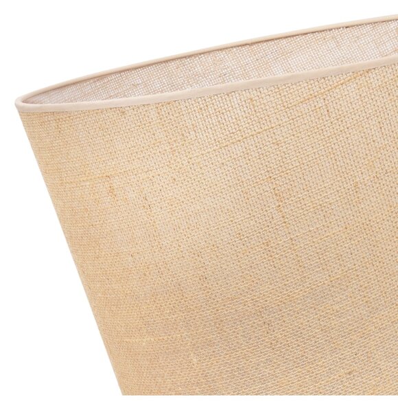 Závesné svietidlo Juta, 1x jutové tienidlo, (fi 44cm), b