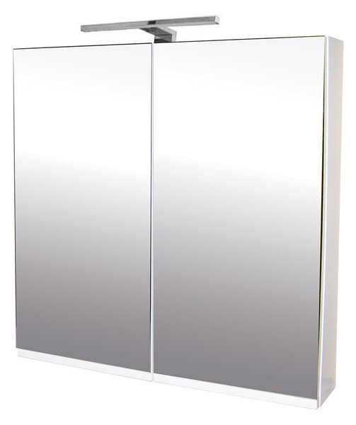 Comodo Zrkadlová skrinka Atica 80 ZS LED-CR s osvetlením Any LED 30 CR, chróm