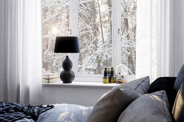 STOLNÁ LAMPA, E27, 33/56,5 cm By Rydéns - Online Only bytové doplnky, Online Only