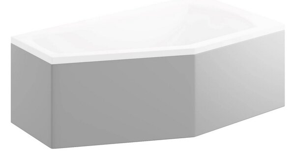 Polimat Univerzálny krycí panel k asymetrickej rohovej vani Selena AS KP POLIMAT-Rozmery: 140x90