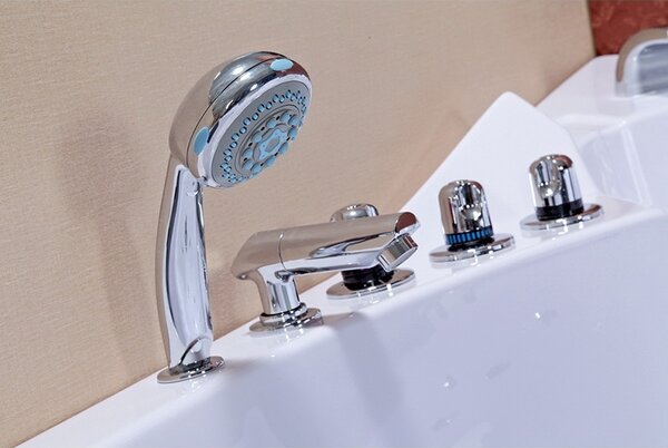 BPS-koupelny Hydromasážna vírivá vaňa Orino 632 152x152 s ohrevom vody