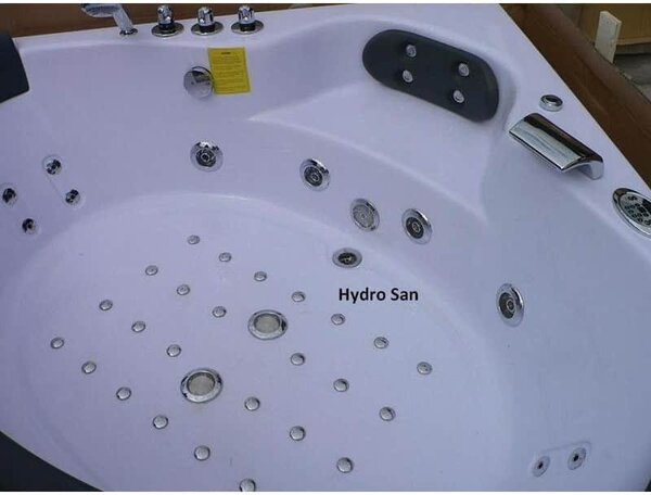 Terra Hydromasážna vírivá vaňa TIGA 604 152x152 bez ohrevu vody