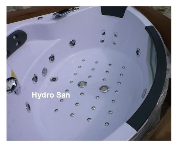 Terra Hydromasážna vírivá vaňa TIGA 604 152x152 bez ohrevu vody