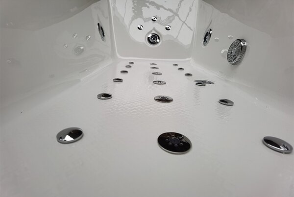 Terra Hydromasážna vírivá vaňa RAMONA 640H 180x90 s ohrevom vody