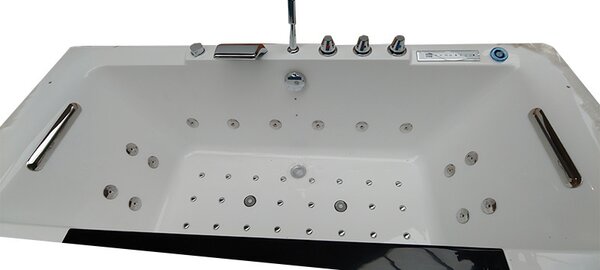 BPS-koupelny Hydromasážna vírivá vaňa CARINA 938 182x82 s ohrevom vody