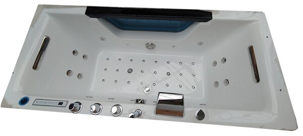 BPS-koupelny Hydromasážna vírivá vaňa CARINA 938 182x82 s ohrevom vody