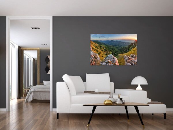 Obraz - Horská krajina (90x60 cm)