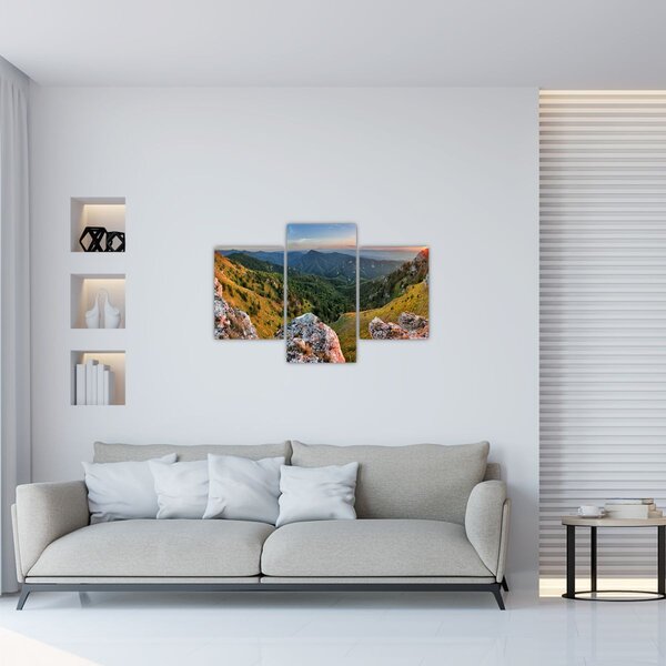 Obraz - Horská krajina (90x60 cm)