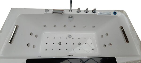 BPS-koupelny Hydromasážna vírivá vaňa CARINA 938 182x82 s ohrevom vody