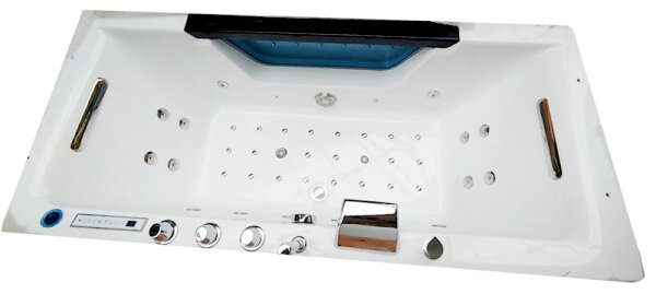 BPS-koupelny Hydromasážna vírivá vaňa CARINA 938 182x82 s ohrevom vody