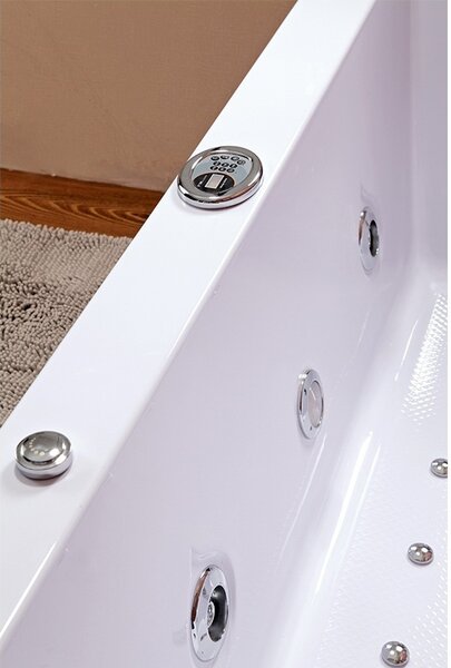 Terra Hydromasážna vírivá vaňa RAMONA 640H 180x90 s ohrevom vody