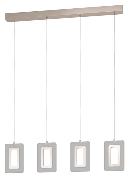 ZÁVESNÉ LED SVIETIDLO, 88/6/110 cm Eglo - Online Only bytové doplnky, Online Only