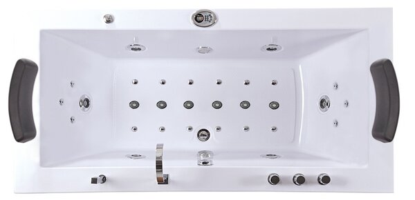 Terra Hydromasážna vírivá vaňa RAMONA 640H 180x90 s ohrevom vody