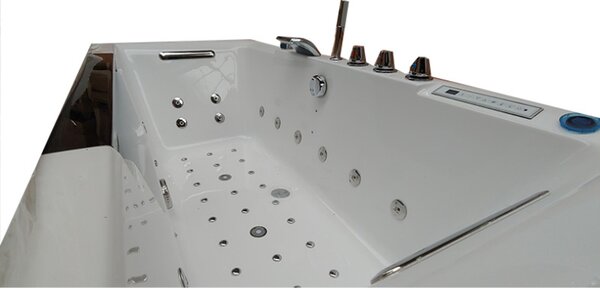 BPS-koupelny Hydromasážna vírivá vaňa CARINA 938 182x82 s ohrevom vody