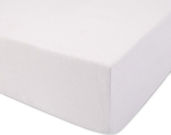 JERSEY PRESTIERADLO PREMIUM 90X200 CM BIELE