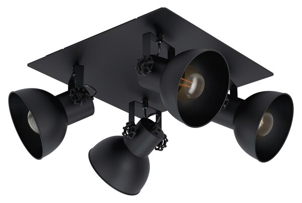 BODOVÉ SVIETIDLO, 4x40 W/E27, 45/45/23,6 cm Eglo - Online Only bytové doplnky, Online Only