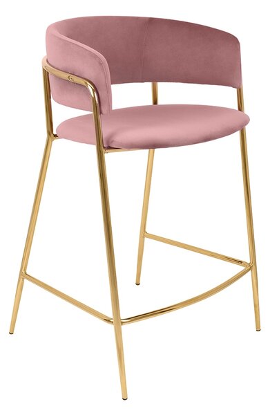 Barová stolička DELTA 65 Farba: Ružová