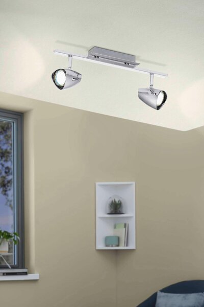 BODOVÉ LED SVIETIDLO, 39/7/4 cm Eglo - Online Only bytové doplnky, Online Only