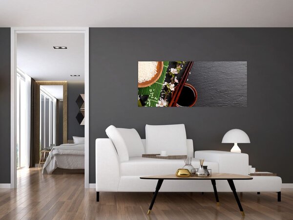 Obraz - Sushi (120x50 cm)
