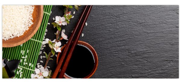 Obraz - Sushi (120x50 cm)