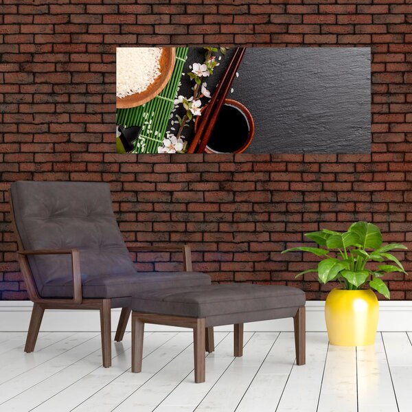 Obraz - Sushi (120x50 cm)