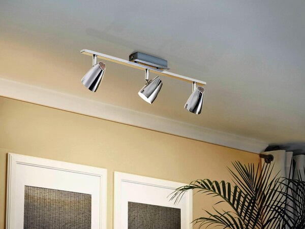 BODOVÉ LED SVIETIDLO, 58,5/7/5 cm Eglo - Online Only bytové doplnky, Online Only