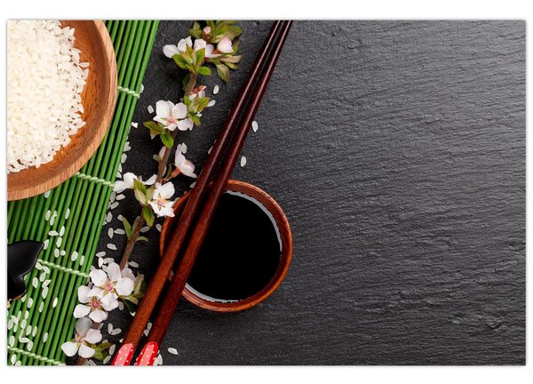 Obraz - Sushi (90x60 cm)