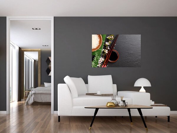 Obraz - Sushi (90x60 cm)