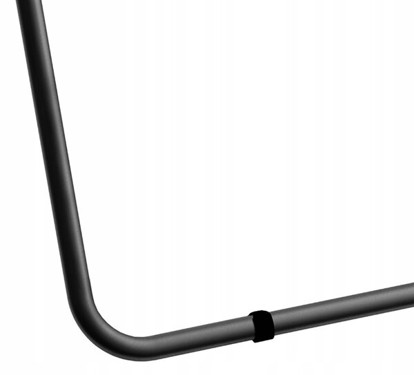 Erga Model 107 Black, sušiak na bielizeň 178,5x54x104,5 cm, čierna, ERG-SEP-10SUSLA107BLA