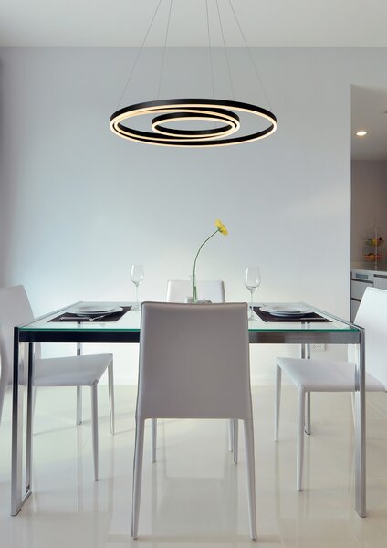 Lucide 46402/99/30 Trinity Závesné svietidlo LED 136W 8160lm 3000K