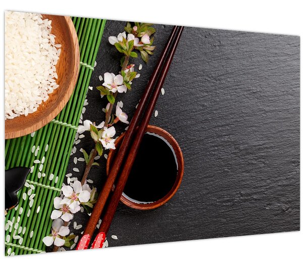 Obraz - Sushi (90x60 cm)