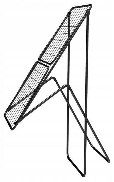 Erga Model 107 Black, sušiak na bielizeň 178,5x54x104,5 cm, čierna, ERG-SEP-10SUSLA107BLA