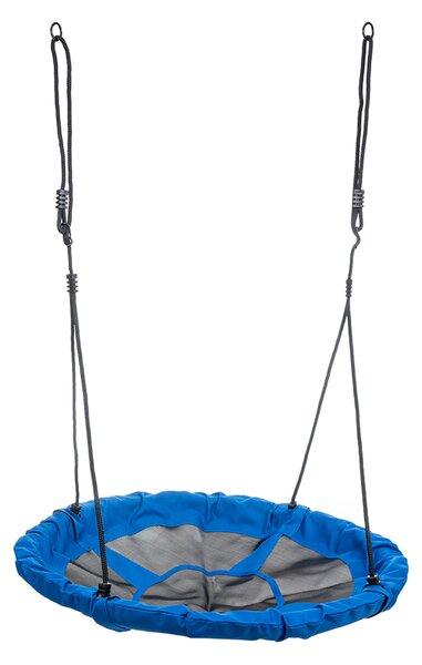 Detská hojdačka Nest 95 cm - čierna / modrá